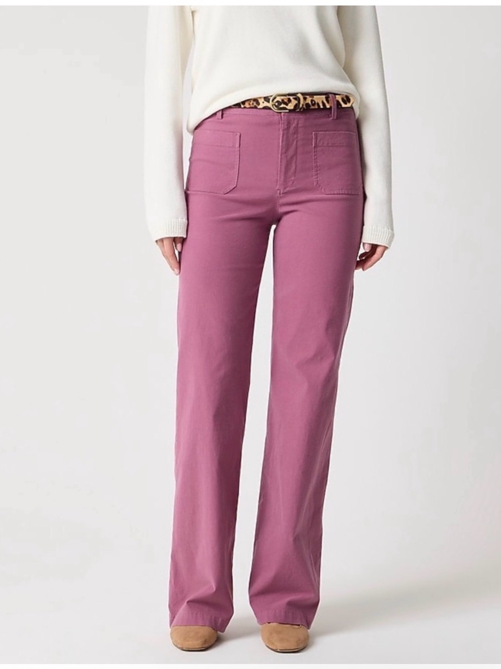J Crew Lilac Lizzie Pants